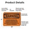 Signmission Elevator Machine Room Authorized Personnel OSHA Warning Sign, Plastic, 10in W x 7in L, 2PK OS-2PACK-WS-P-710-L-12103 - alternate 4
